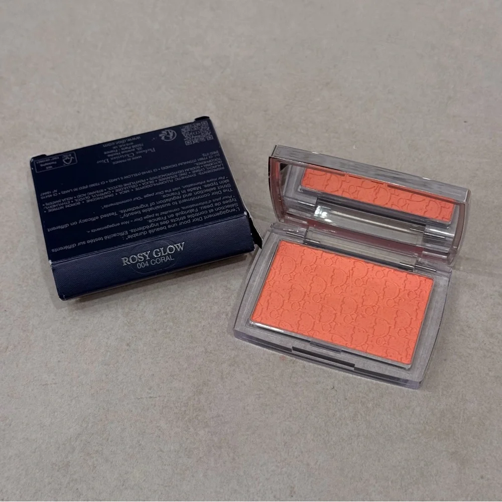 Dior Rosy Glow Blush Coral Color Reviving Powder Blush 0.15oz